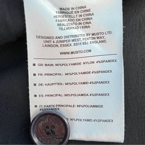 NWT Musto Evolution Women fast dry black skort UPF 40 US 4 UK 8 - Picture 8 of 12